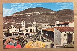 UNUSED POSTCARD - SCOTTY'S CASTLE, DEATH VALLEY CALIFORNIA