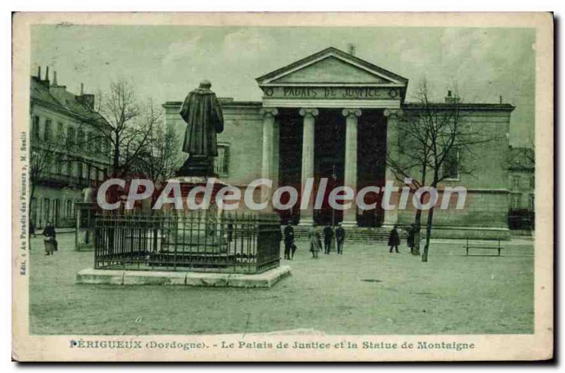 Postcard PERIGUEUX Old Courthouse
