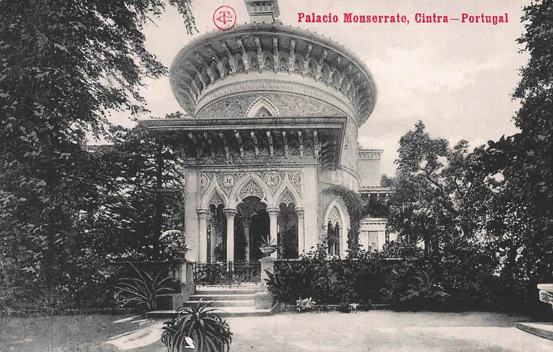 Monserrate Palace, Sintra, Portugal, Early Postcard, Unused