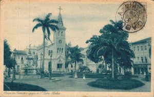 Brazil Praça da Piedade igreja de San Pedro Bahia 05.89