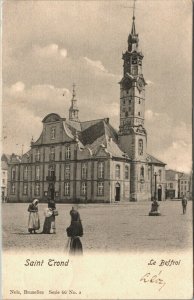 Belgium Saint Trond Le Beffroi Sint-Truiden Vintage Postcard 03.76