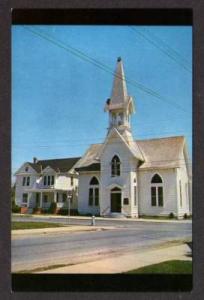 DE Asbury Methodist Church HARRINGTON DELAWARE Postcard