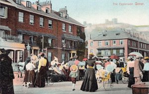 The Esplanade, Dover, England, Early Postcard, Unused