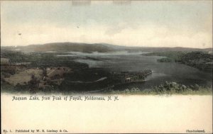Holderness New Hampshire NH Asquam Lake Peak of Fayall c1910 Vintage Postcard