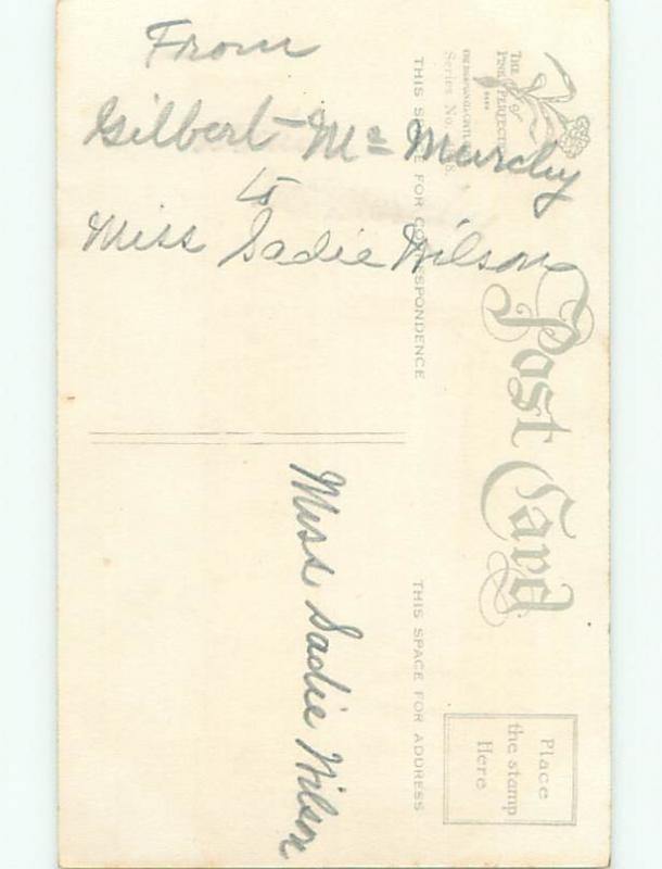 Divided-Back CHRISTMAS SCENE Great Postcard W9095