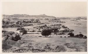 BR100946 assouan egypt africa  real photo Aswan assuan cataract hotel