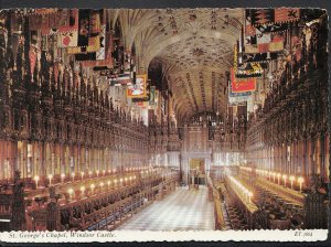 Berkshire Postcard - St George's Chapel, Windsor Castle  LC5202