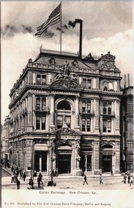 Cotton Exchange New Orleans Louisiana Vintage Postcard C058