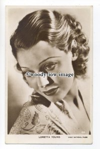 b4009 - Film Actress - Loretta Young - postcard