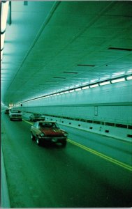 Vtg Eisenhower Memorial Tunnel Clear Creek County Colorado CO 1970s Postcard 