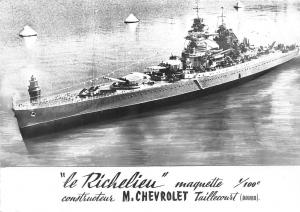 BF37294  le richelieu m chevrolet taillecourt doubs   Boat Ship Bateaux