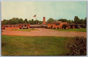 Montpelier Ohio 1960s Postcard Williams County General Hospital