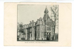 NY - Silver Creek. Silver Creek High School    (tear)