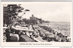RP: COSTA DO SOL , Portugal , 20-40s ; Trecho da Praia do Estoril