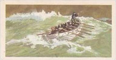 Brooke Bond Vintage Trade Card Saga Of Ships 1970 No 19 Greathead's Lifeboat