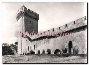 Modern Postcard Beaucaire La Tour du Chateau and Its Walls