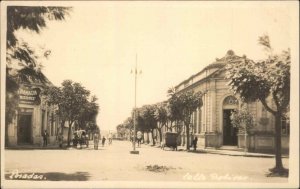 Argentina Posadas Street View Misiones c1920 Real Photo Postcard