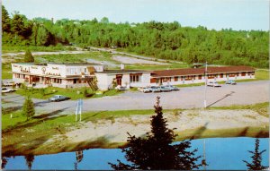 Riviera Motel Hotel Rawdon QC Quebec Unused Vintage Postcard F91