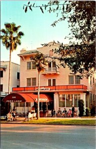 St Petersburg, FL Florida  PARK LANE HOTEL  ca1960's Chrome Advertising Postcard