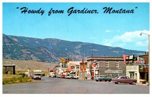 Montana   Gardiner  Main Street