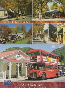 Arrowtown New Zealand London Bus & Real Estate Shop 2x Postcard s
