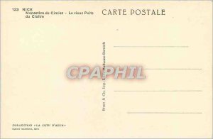 Postcard Old Nice Cimiez Monastery Old Wells du Cloitre