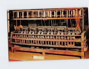 Postcard Slater Spinning Frame 1790 Smithsonian Institution Washington DC USA