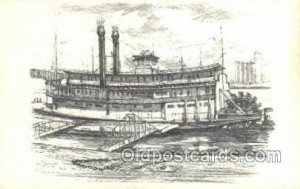 The Becky Thatcher Steamboat, Ship Unused 