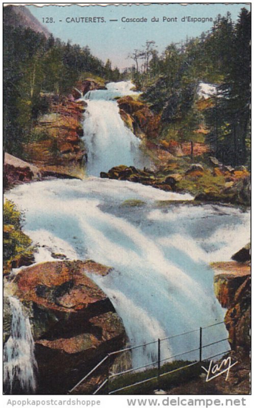 France Cauterets Cascade du Pont d'Espagne