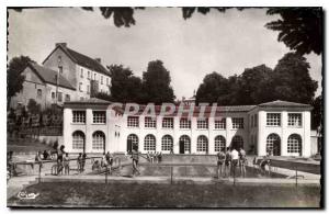 Old Postcard Neris les Bains Allier Pool