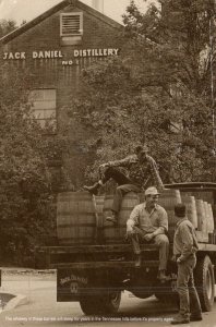 Tennessee Lynchburg Jack Daniels Distillery No 1 and Truck Loaded With Whiske...