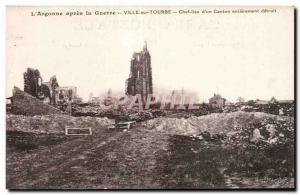 Old Postcard Argonne after the City War On Peat Head A Place of Canton fully ...