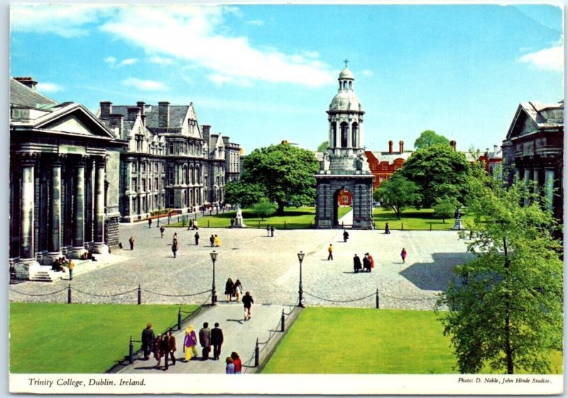 Postcard - Trinity College - Dublin, Ireland