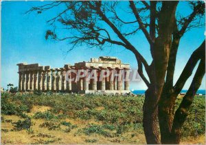 Postcard Modern Castelvetrano Selinunte Temple junon