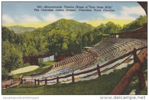 Mountainside Theatre Home Of Unto These Hills Cherokee Indian Dance Drama Che...