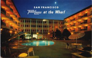 San Francisco Travelodge at the Wharf California Postcard C263