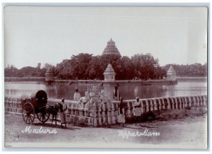 c1930 Ganesha Vandiyur Mariamman Teppakulam Delhi India RPPC Unposted Postcard
