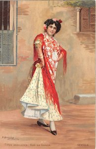 uk42783 tipos andaluces ole la gracia spain