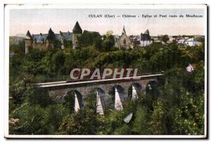 In Berry - Culan - Castle - Church and Bridge - Old Postcard