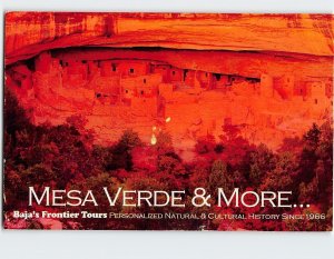 Postcard Mesa Verde & More Baja's Frontier Tours Colorado USA