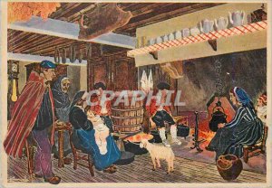 Postcard Modern Traveling the Bearn (Bearne) Interior Ossalois