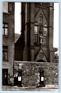 Germany Postcard Reconciliation Church at Bernau Street c1940's RPPC Photo