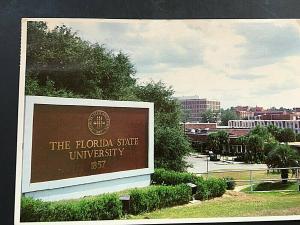 Postcard Florida State University in Tallahassee, FL. 4 x 6      T9