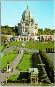 VINTAGE POSTCARD SAINT JOSEPH'S ORAORY OF MOUNT ROYAL QUEBEC CANADA