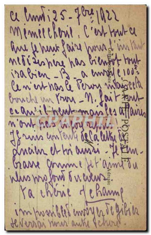 Chartres Old Postcard The Courtille and weir