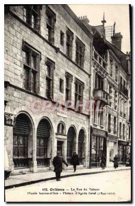 Old Postcard Orleans Street Tabur Musee Jeanne D'Arc House of Agnes Sorel