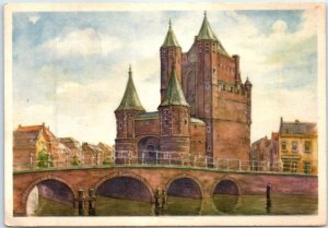 Postcard - Amsterdam Gate - Haarlem, Netherlands