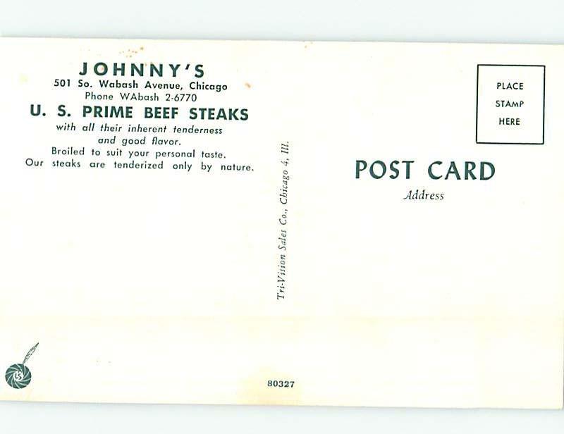 Pre-1980 RESTAURANT SCENE Chicago Illinois IL G8271