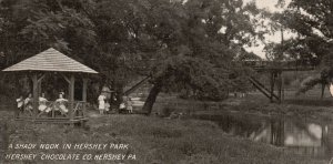 Vintage Postcard 1910s Shady Nook Hershey Park Hershey Chocolate Co Pennsylvania