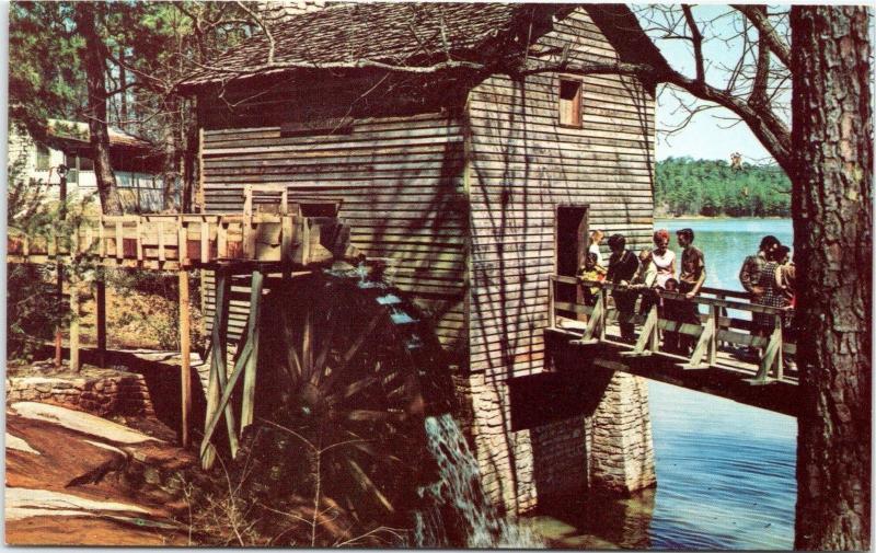 Restored Grist Mill Stone Mountain Memorial Park